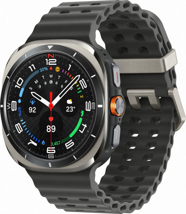 Умные часы Samsung Galaxy Watch Ultra (2025) LTE 47mm Серый Титан | Фото 1 из 1