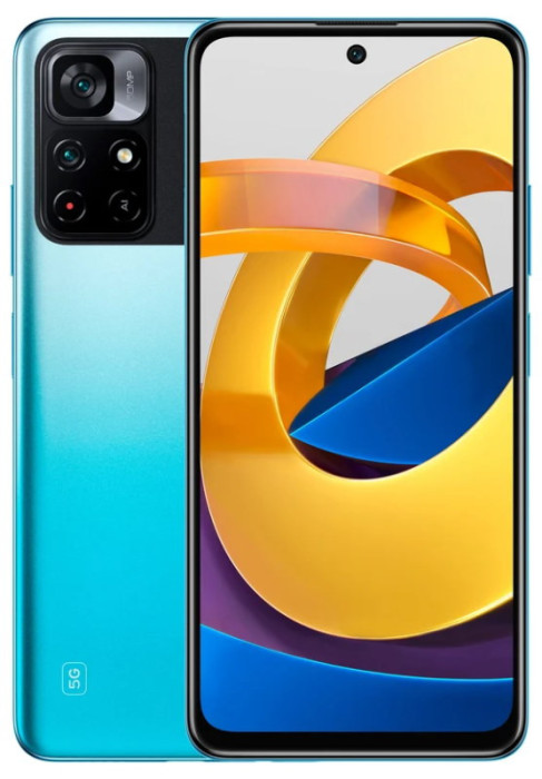 Смартфон Poco M4 Pro 5G 4/64GB Голубой (Blue) EU | Фото 7 из 7