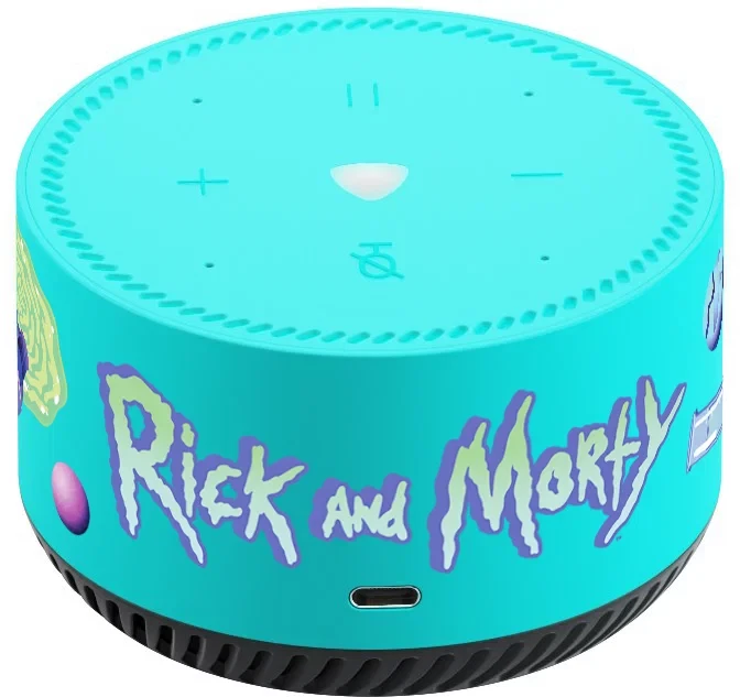Умная колонка Яндекс Станция Лайт с Алисой Rick and Morty | Фото 3 из 3