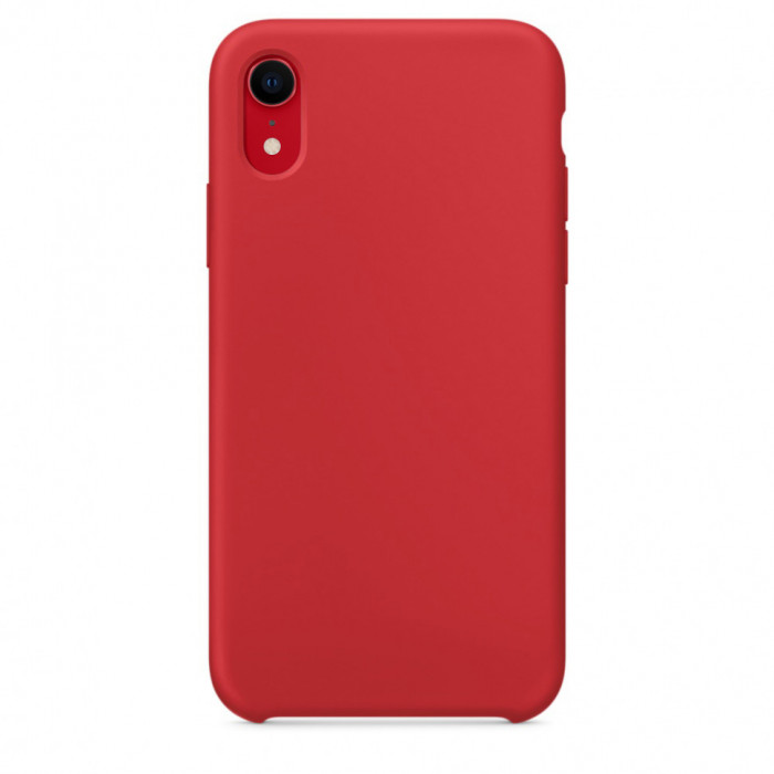 Чехол силиконовый для iPhone XR Rose red | Фото 1 из 3