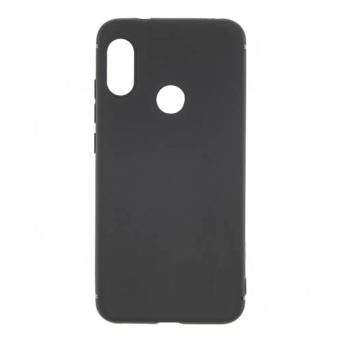 Чехол-накладка Silicone Cover для Xiaomi Mi A2 Lite/Redmi 6 Pro Черный | Фото 2 из 2