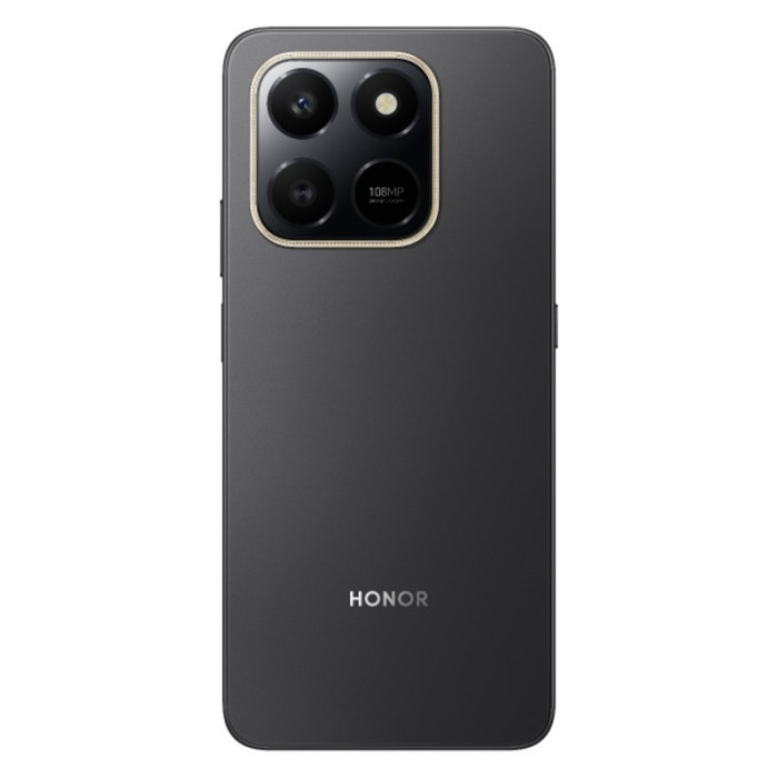 Смартфон Honor X7d 8/256GB Бархатный черный | Фото 2 из 3