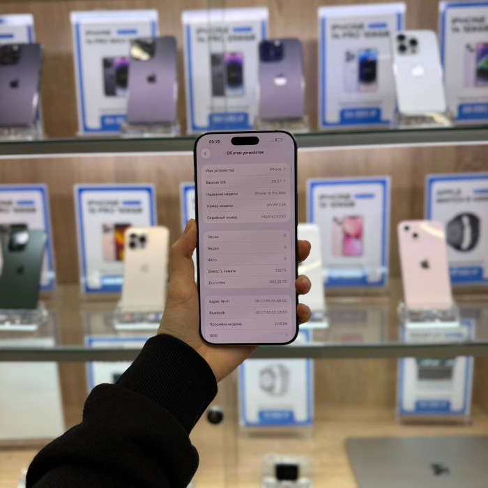 Б/у Смартфон Apple iPhone 16 Pro Max 512GB Natural Titanium