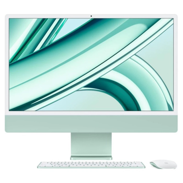 Моноблок Apple iMac 24" 2024 Retina 4,5K, M4 MWUY3 (10-core CPU, 16/256GB, 16-core GPU) Зеленый (Green) | Фото 1 из 3