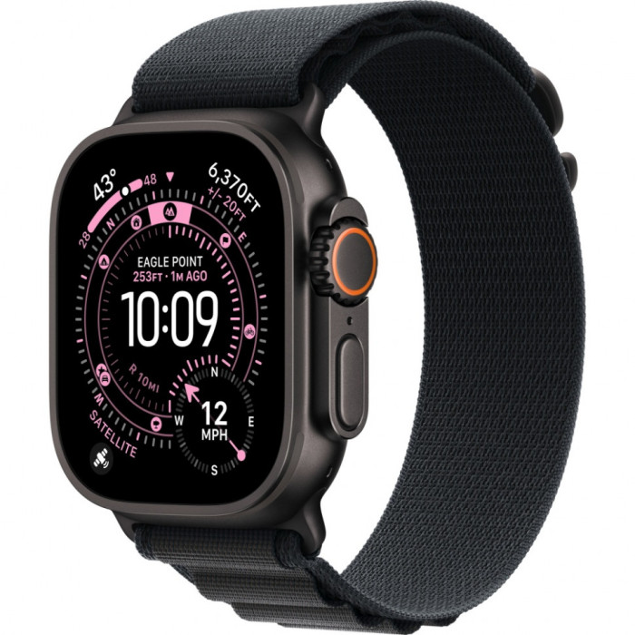Умные часы Apple Watch Ultra 3 2025 49mm Black Titanium Case with Black Alpine Loop | Фото 1 из 3