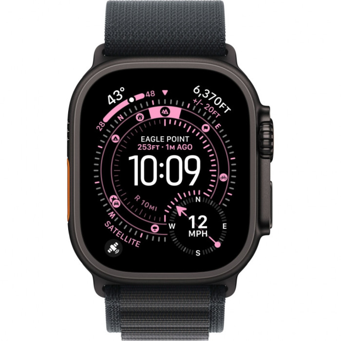 Умные часы Apple Watch Ultra 3 2025 49mm Black Titanium Case with Black Alpine Loop | Фото 2 из 3