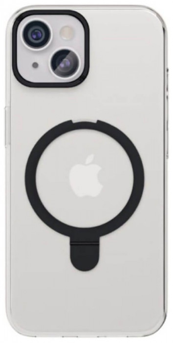 Чехол защитный VLP Ring Case c MagSafe подставкой для iPhone 15 Черный | Фото 1 из 2