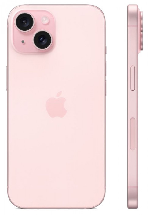 Смартфон Apple iPhone 15 512GB Розовый  (Pink) nano SIM + eSIM | Фото 2 из 4