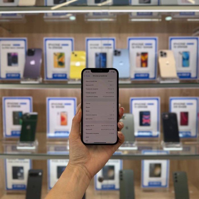 Б/у Смартфон Apple iPhone 12 128GB Black RU | Фото 2 из 5