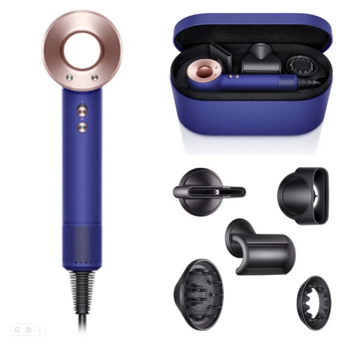 Фен Dyson Supersonic HD08 Перванш (Vinca blue/Rose) | Фото 2 из 4