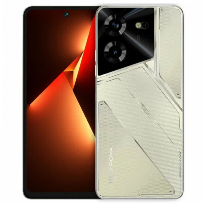 Смартфон Tecno Pova 5 8/128GB Золотой (Amber Gold) EAC | Фото 9 из 9