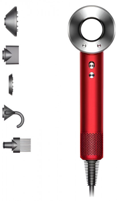 Фен Dyson Supersonic HD07 Красный/Никель (Red/Nickel) | Фото 1 из 13