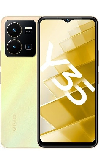 Смартфон Vivo Y35 4/64GB Золотой (Gold) | Фото 1 из 7