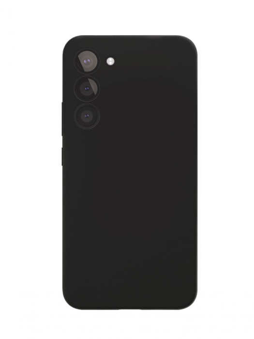 Чехол защитный VLP Silicone Case для Samsung Galaxy S23 черный | Фото 4 из 4