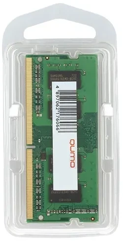 Оперативная память 16Gb DDR4 3200MHz QUMO SO-DIMM (QUM4S-16G3200P22)