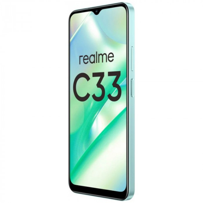 Смартфон Realme C33 4/128GB Синий (Aqua Blue) EAC | Фото 4 из 10
