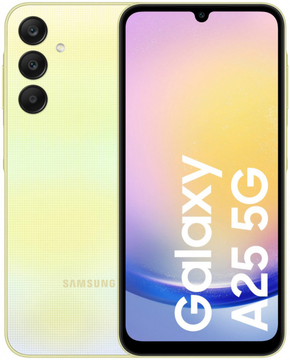 Смартфон Samsung Galaxy A25 6/128GB Желтый (Yellow) | Фото 10 из 10
