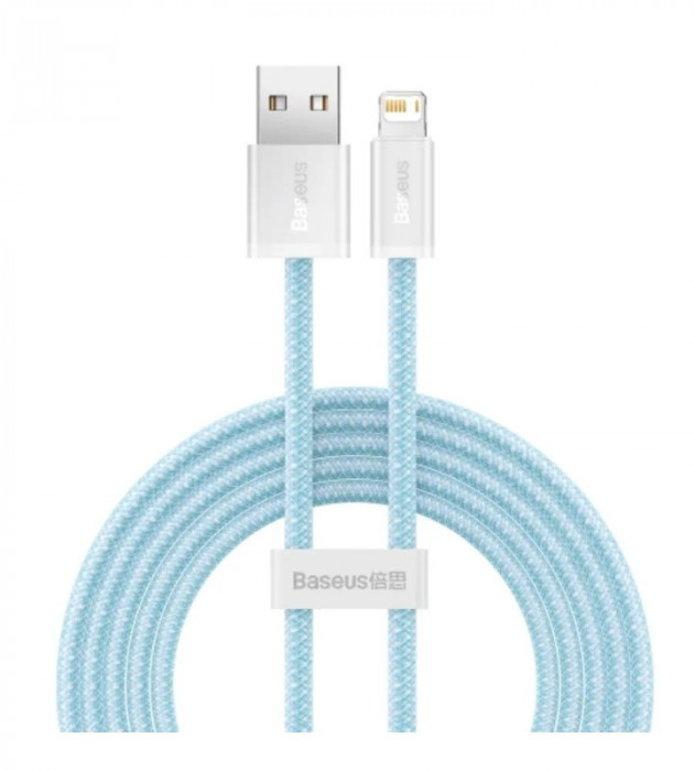 Кабель Baseus Dynamic Series USB to iP 2.4A CALD000503 2м Голубой | Фото 1 из 2