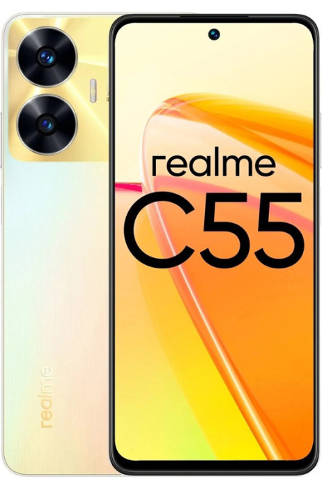Смартфон Realme C55 6/128GB Желтый (Champion Gold) EAC | Фото 10 из 10