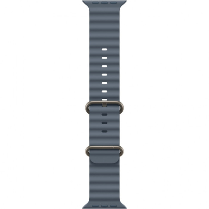 Умные часы Apple Watch Ultra 3 2025 49mm Natural Titanium Case with Anchor Blue Ocean Band | Фото 3 из 3