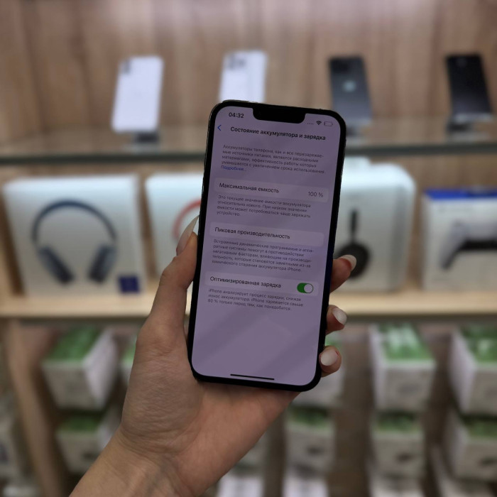 Б/у Смартфон Apple iPhone 13 Pro 128GB Графитовый | Фото 4 из 5