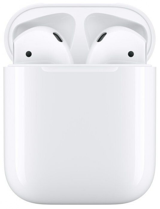 Беспроводные наушники Apple AirPods 2 (с зарядным футляром) MV7N2 Белый | Фото 1 из 4