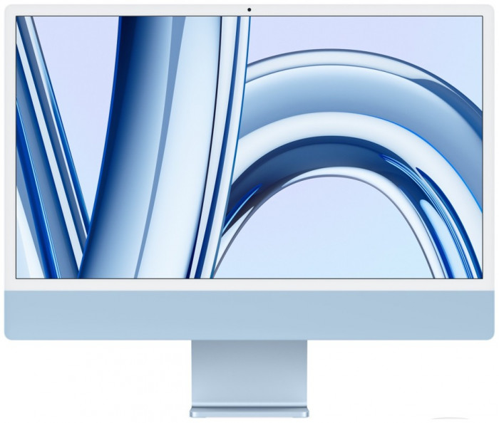 Моноблок Apple iMac 24" 2023 Retina 4,5K, M3 MQRQ3 (8/256GB, 10-core GPU) Синий | Фото 1 из 4