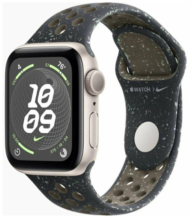Умные часы Apple Watch SE 2023 40mm Starlight/Midnight Sky Nike Sport Band | Фото 4 из 4