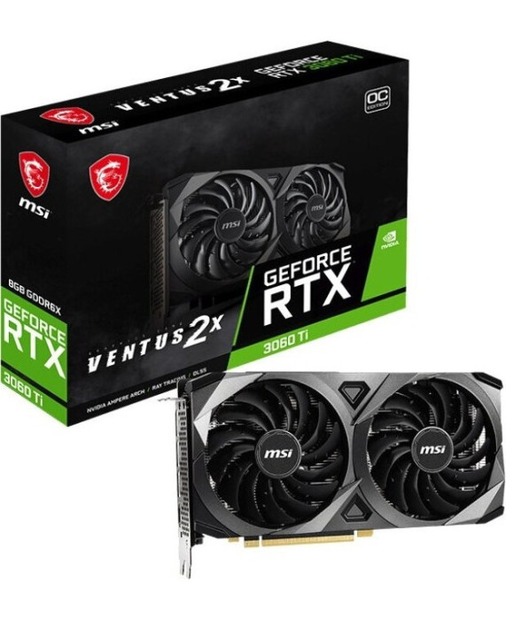 Видеокарта MSI GeForce RTX 3060 Ti VENTUS 2X 8GD6X OC, Retail | Фото 6 из 6