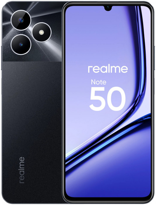 Смартфон Realme Note 50 4/128 Черный (Speed Black) EAC | Фото 1 из 6