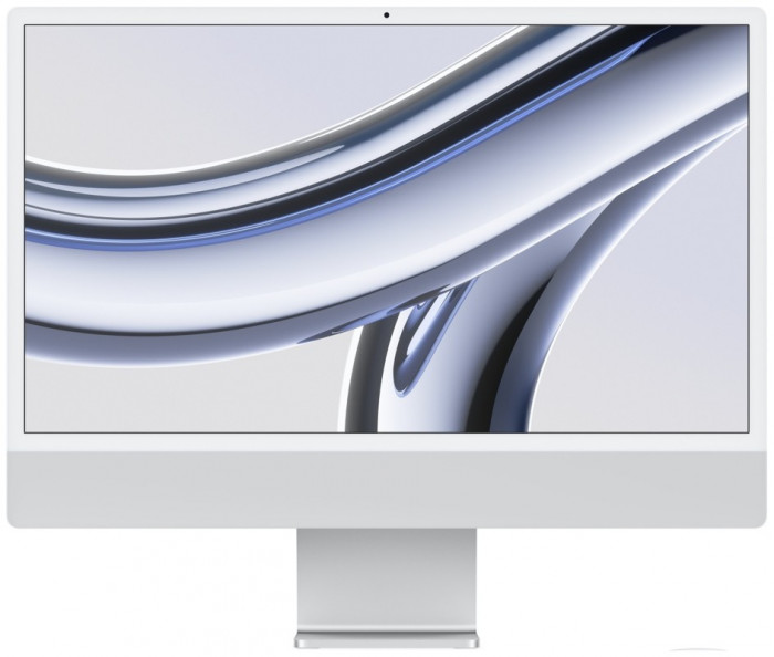 Моноблок Apple iMac 24" 2023 Retina 4,5K, M3 MQRJ3 (8/256GB, 10-core GPU) Серебро | Фото 1 из 4