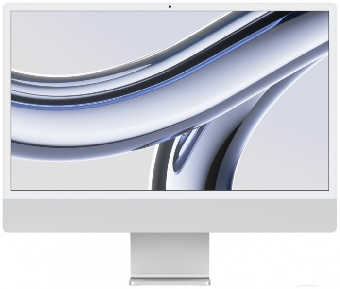 Моноблок Apple iMac 24" 2023 Retina 4,5K, M3 MQRJ3 (8/256GB, 10-core GPU) Серебро | Фото 4 из 4