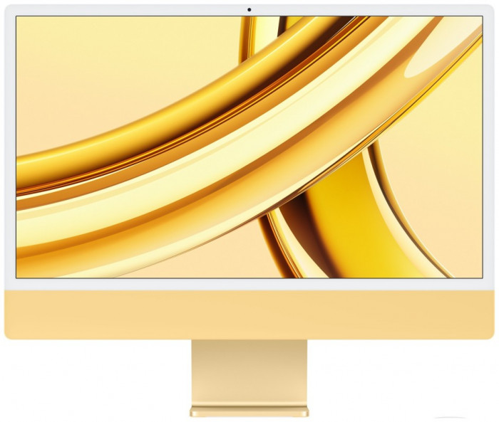 Моноблок Apple iMac 24" 2023 Retina 4,5K, M3 MQRL3 (8/256GB, 10-core GPU) Желтый | Фото 1 из 4