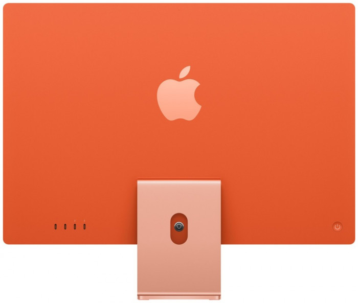 Моноблок Apple iMac 24" 2023 Retina 4,5K, M3 MQRX3 (8/256GB, 10-core GPU) Оранжевый | Фото 2 из 3