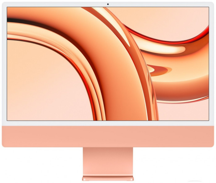 Моноблок Apple iMac 24" 2023 Retina 4,5K, M3 MQRX3 (8/256GB, 10-core GPU) Оранжевый | Фото 1 из 3